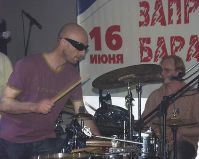 Фото с мастер-класса в крупном музыкальном магазине "Музторг" (Москва)
